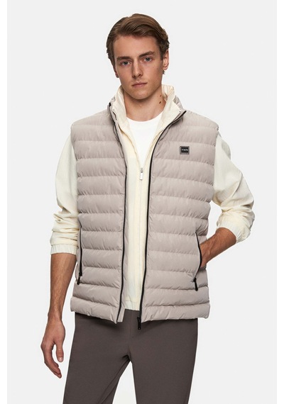 Twn Slim Fit Taş Düz Yelek Mont 3ecy70501503m Taş