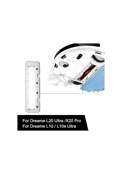 Dreame L20 Ultra /x20 Pro /l10 /l10s Robot Süpürge Ana Fırça Kapağı Beyaz