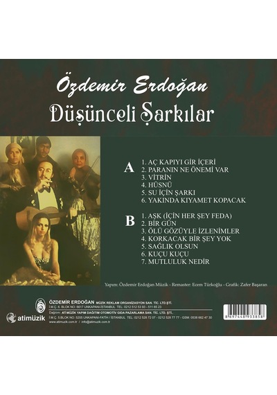 Özdemir Erdoğan - Düşünceli Şarkılar Plak