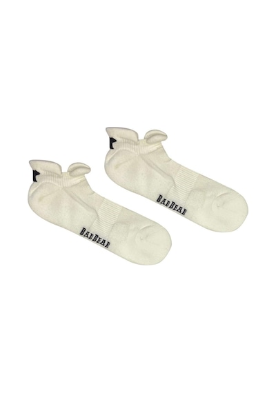 Bad Bear 21.02.02.008-c03 Bear Ankle Unisex Çorap Beyaz