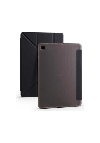 Galaxy Tab S6 Lite P610 Kılıf Zore Tri Folding Kalem Bölmeli Standlı Kılıf Kapaklı Kılıf