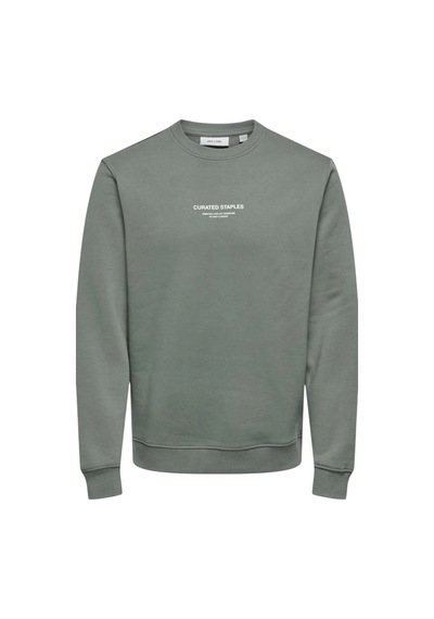 Only & Sons Erkek Sweatshirt On.22030923 Gri