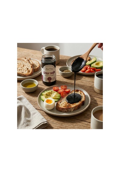 Doğal Siyah Tahin 500 Gr - Yüksek Kalsiyum & Yoğun Aroma - 841872324