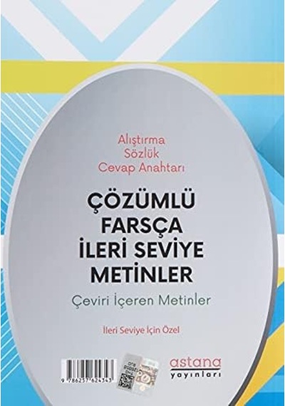 Çözümlü Farsça İleri Seviye Metinler: Çeviri İçeren Metinler