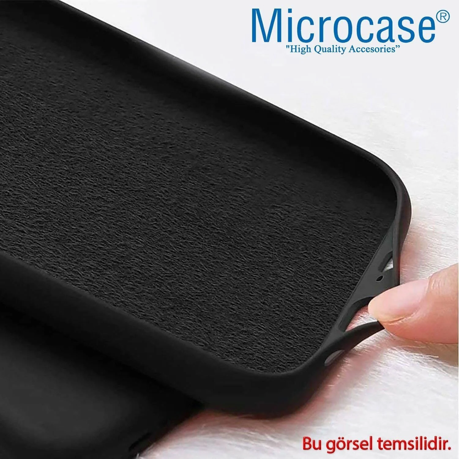 Microcase Honor X9b 5g / Huaweı Honor Magic 6 Lıte / X50 Campro Serisi Korumalı Silikon Kılıf - Al3427 Kırmızı