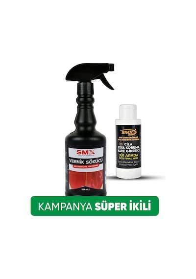Vernik Sökücü 500 Ml 3'ü 1 Arada Cila-boya Koruma-hare  100 Ml