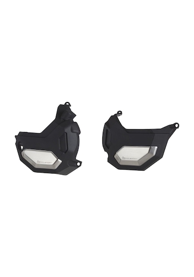 Honda Nc 750 X 18-20 Polısport Kapak Koruma Siyah Gri Siyah - Gri