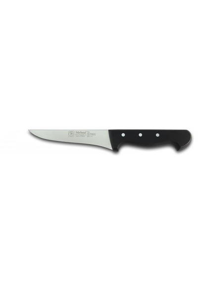 Sürbisa 61012 Kasap Kemik Sıyırma Bıçağı Küçük Boy 14 Cm Siyah
