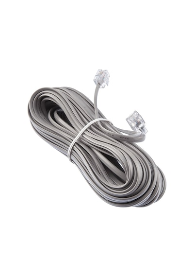 Telefon  Kablosu 5 Metre Jacklı Rj11 Köken  Kablo Adsl Modem  Kablo