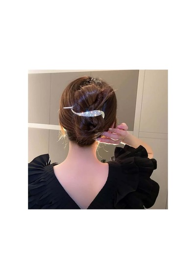 So-much Kadın Krıstal Taşlı Metal Saç Klipsi-1 Kristal Taş - 310696542 Kristal Taş - 310696542 Kristal Taş