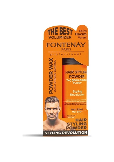 Fontenay Ultra Strong Pudra Toz Wax Turuncu 20 G + Hair Wax Stick 75 G