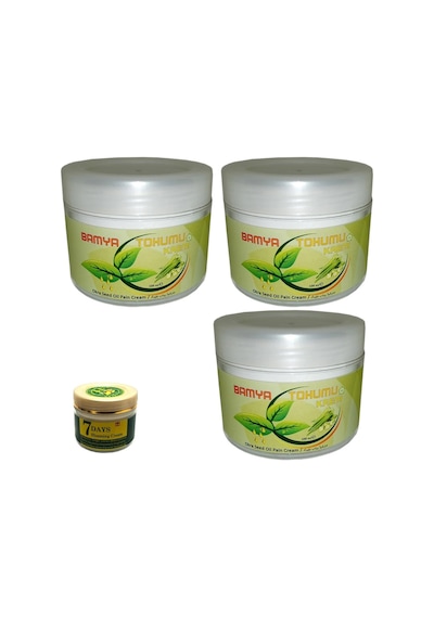Hintohu Bamya Tohumu Vücut Sızıları Için 100 Ml X 3 / 7days Slimming Cream Vücut Bakım 100 Ml