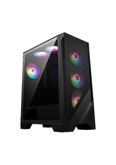 Msı Mag Forge 120a B65 650w 80+ Tempered Glass 6 X 120mm Dual-ring Renkli Fan Matx Gaming Bilgisayar Kasası