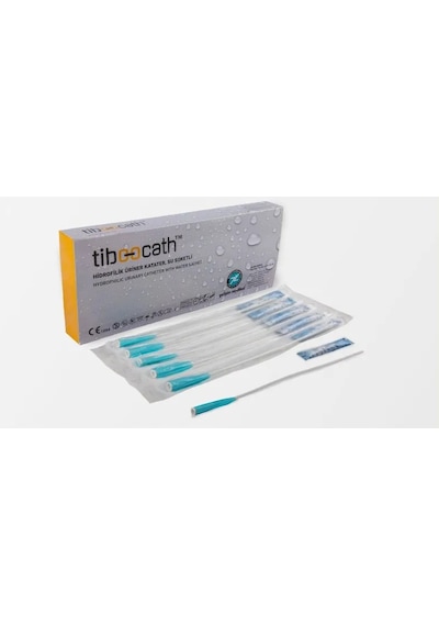 Tiboocath Hidrofilik Kendinden Kayganlaştırıcılı Sonda 12 - 40 CM 30 Adet