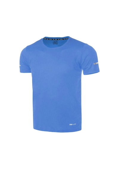 Genius Store Erkek Nem Emici Hızlı Kuruma Atletik Teknik Performans Spor T-shirt Drıfıt-kısakol Turkuaz