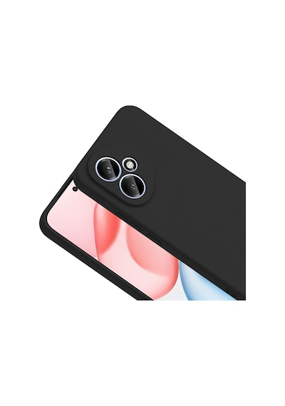 Honor 400 Kılıf Yumuşak Silikon Kamera Korumalı Lansman Celikaksesuar Siyah
