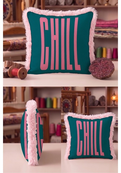 Smile Yazılı Saçaklı Yastık Kılıfı - Pop Art Genç Retro Petrol Pembe Krem Püsküllü Kırlent Kılıfı Kadim Lagün Nova Smile Yazılı Saçaklı Yastık Kılıfı - Pop Art Genç Retro Petrol Pembe Krem Püsküllü Kırlent Kılıfı Kadim Lagün Nova