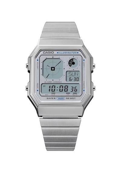 Casio A130we-7adf Vintage Retro Kol Saati Metalik Gri
