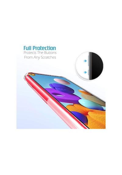 Galaxy A21S 3D Maximum Kamera Korumali Seffaf Silikon Kilif 236937588 - Kampanya / Ekrani Tam Kaplayan Nano Koruyucu(+35)
