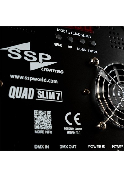 Ssp Deron Quad Slim 7 Led Par Rgbw