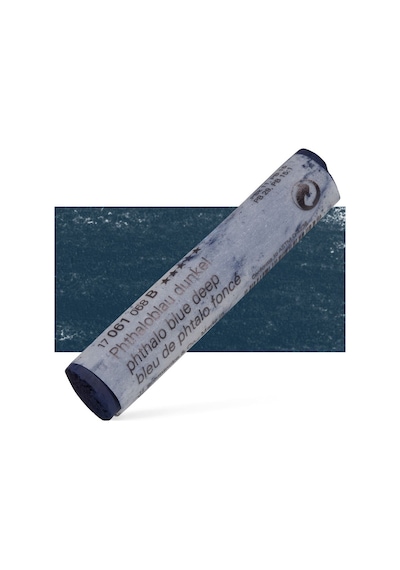 Schmincke : Artist Soft Pastel Boya : 061 B Phthalo Blue Deep
