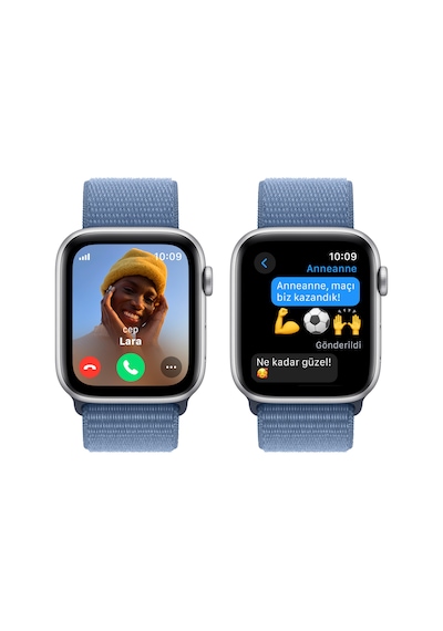 Apple Watch SE 3 GPS + Cellular 44 MM Alüminyum Kasa Spor Loop Akıllı Saat (Apple Türkiye Garantili)