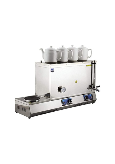 K33 Model 85 Elektrikli Çay Ocağı, 58 Lt, Paslanmaz Çelik