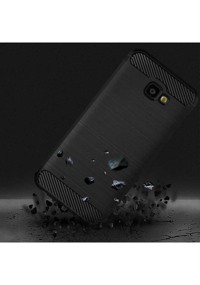 Samsung Uyumlu Galaxy J4 Plus Kılıf Zore Room Silikon Kapak Siyah