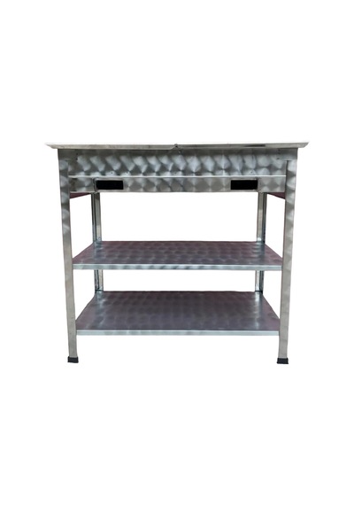 Paslanmaz Kömürlü Mangal 40 X 90 Maksi Boy Lama Izgaralı