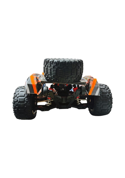 1:10 Scale 4wd Brushless Rc Araba - 60+ Km/h Yüksek Hızlı Araba - Off-road Extreme Adventure Turuncu