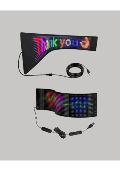 Pixel Rgb Led Panel Gece Kullanımına Uygun Estetik Atmosfer Işığı Çok Renkli