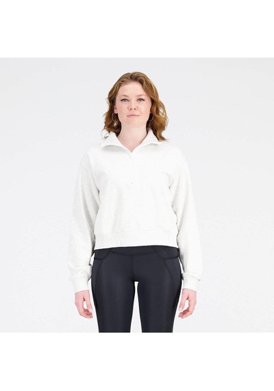 New Balance Lifestyle Kadın Sweatshirt Wnh3374-sah Gri