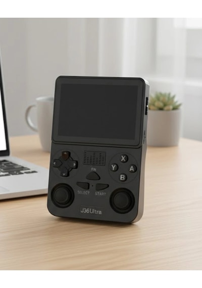 Mey İthalat Wi-fi Özellikli Taşınabilir Retro Oyun Konsolu Analog Joystickli