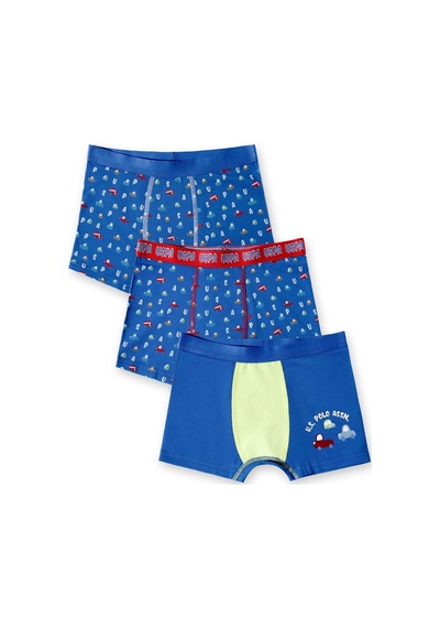 U.s Polo Assn Erkek Çocuk Mavi İç Giyim Mavi