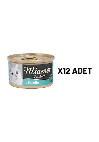 Miamor Pastete Alabalıklı Kedi Maması 12 x 85 G