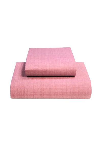 Alla Turca Ranforce Tek Kişilik Çarşaf Seti-pembe