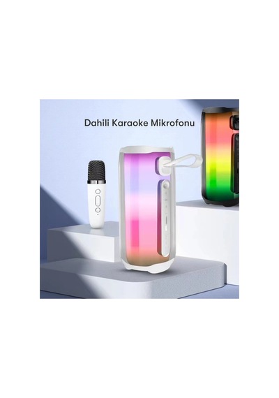 Northcity Pluse 5 Mikrofonlu Rgb Kablosuz Hoparlör - Siyah
