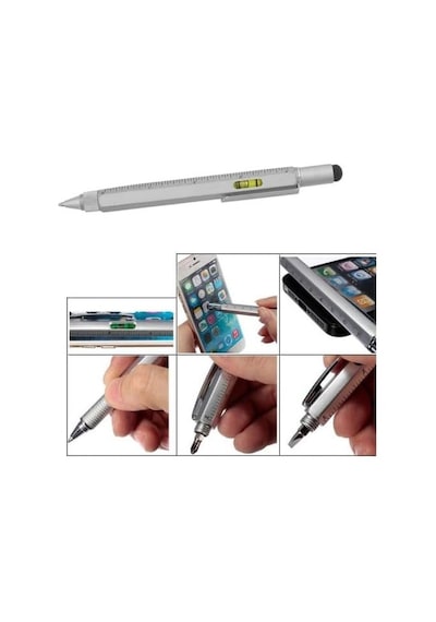 Zhl Çok Fonksiyonlu Kalem - 6&apos Ları 1 Arada - Çok Fonksiyonlu 6&apos Sı 1 Arada Çok Amaçlı Mühendis, Mimar Kalem