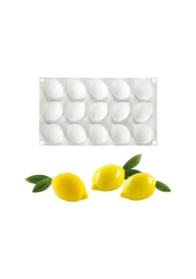 Silikon Kalıp Çoklu Limon Kalıp Taş Tozu İthal Epoksi Reçine Silikon Kalıp Hb210-0202