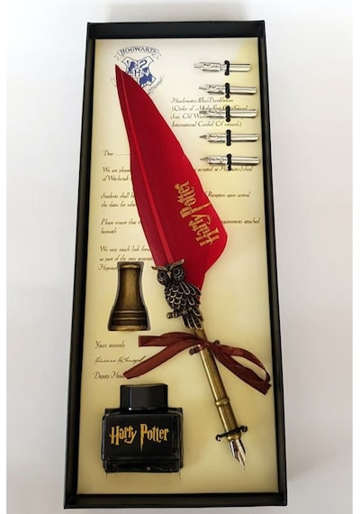 İsme Özel Harry Potter Divit Kalemli Özel Tasarım Konspet Hediyel