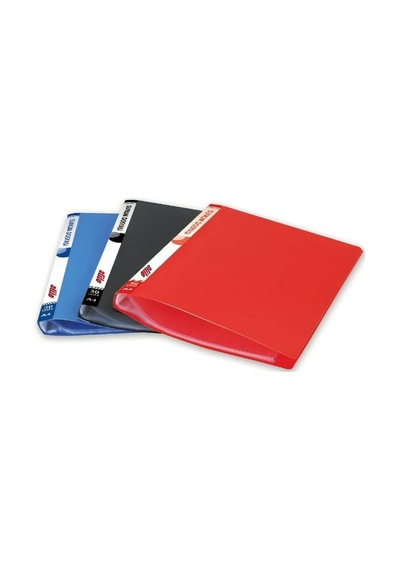 Stilo 20li Sunum Dosya Mavi Siyah Kırmızı 10'li Paket