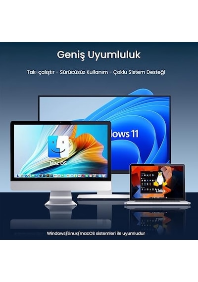 4 Portlu 10gbps Type-c To 2 Usb-a 2 Type-c Usb 3.2 Gen2 Usb Çoklayıcı Dönüştürücü Hub
