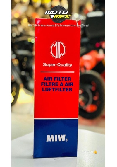 Mıw Y4269 Motor Koruma & Yüksek Performans Hava Filtresi