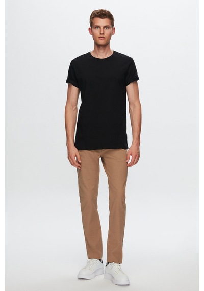 D's Damat Ds Damat Slim Fit Siyah Bisiklet Yaka %100 Pamuklu Nefes Alabilen T-shirt 4hc141996753m 001 D's Damat Ds Damat Slim Fit Siyah Bisiklet Yaka %100 Pamuklu Nefes Alabilen T-shirt 4hc141996753m 001