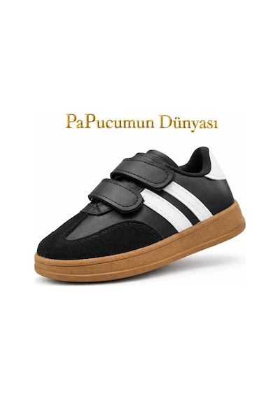 Papucumun Dünyası Kız Ve Erkekler İçin Günlük Spor Ayakkabı Siyah