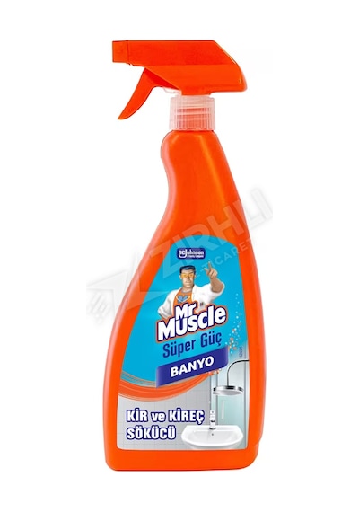 3 Adet Mr.muscle Sprey Süper Güç Banyo 750 Ml