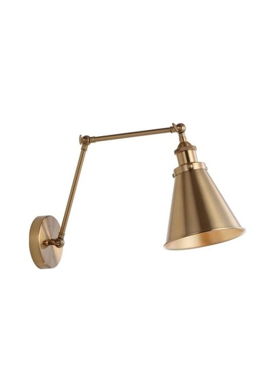 Rsylight Retro Rustik Metal Akrobatik Mafsallı Eskitme Kaplama Dekoratif Duvar Aplik Eskitme