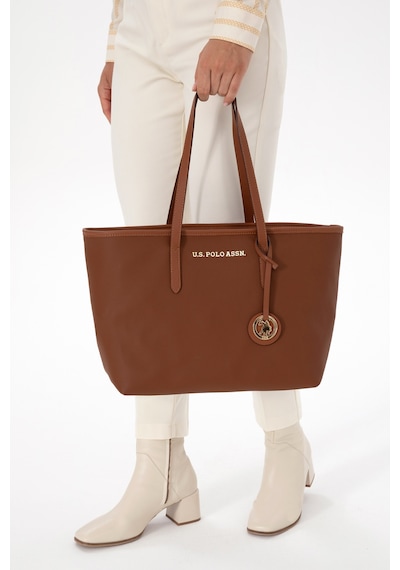 U.S. Polo Assn. Kadın Taba Omuz Çantası 50317823-VR099