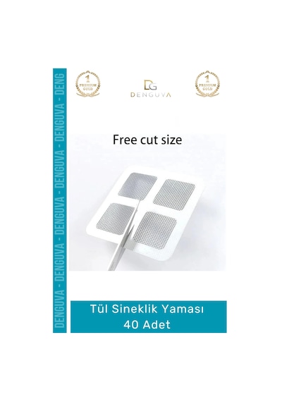Sineklikyaması Ekonomik Pratik Dayanıklı Yapışkanlı Tamir Filesi Kapı Onarım Seti Tül Sineklik Yama