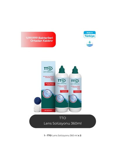 Tto Lens Solüsyonu 360 Ml 2 Adet